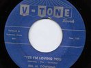 ROCKABILLY R&B--BIG AL DOWNING--HEAR BOTH--1960 V-TONE