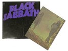 Black Sabbath - Master Of Reality LP 1971 ORIG W/RARE POSTER Green Label