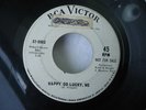 THE BOBBETTES   ITS ALL OVER / HAPPY GO LUCKY ME   RCA VICTOR 47-8983 PROMO