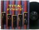 TITAN FORCE S/T RARE 1989 GERMAN ORIGINAL POWER METAL LP Jag Panzer Manilla Road