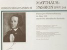 BACH-3-LP- MATTHÄUS PASSION- FASSUNG 1829- W.BURKHARDT- WB 1208-400 COPIES 