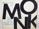 THELONIOUS MONK  Monk  PRESTIGE 7053 MONO DG RVG *ANDY WARHOL* ART COVER