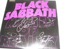 BLACK SABBATH - MASTERS OF REALITY - LP SLEEVE (SIGNED)