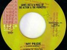 James Dee & A Piece Of The Action & The Primettes SOUL 45 Jealous Over Love HEAR
