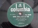 CLIFF RICHARD NINE TIMES OUT OF TEN RARE 78 RPM RECORD
