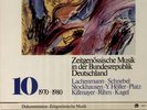 Zeitgenössische Musik 1945-1980, Deutscher Musikrat Boxen 2-10 - Avantgarde