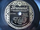Early FRED ASTAIRE Brunswick CHEEK TO CHEEK 78rpm Reisman Orch Phonograph Record