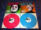 Green Day Uno and Dos Blue and Pink Vinyl Rare Vinyl LP NOFX Fall Out Boy