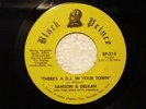 FUNK 45 Samson & Delilah There's A DJ In Your Town BLACK PRINCE breaks