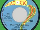 MINNIE EPPERSON Grab Your Clothes 45rpm Peacock 1968 soul dancer