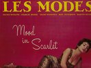 C.ROUSE& J.WATKINS LES JAZZ MODES MOOD IN SCARLET ORIG DAWN DG CHEESECAKE 1957NM