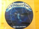 METALLICA RIDE THE LIGHTNING PICTURE VINYL LP MFN 27P LP NM COVER CLEAR PVC