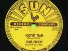 ELVIS PRESLEY Mystery Train / I Forgot To Remember   ROCKABILLY 78  RPM  RECORD