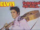 ELVIS PRESLEY  THE ROCKIN' REBEL LP Golden archives SUN Outtakes Milton Berle NM