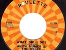 Anita Humes & The Essex What Did I Do 45 '64 Northern Soul Roulette 4542 vg+