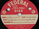1944 Benny Goodman Kentucky Home, You Can Depend on Me - Heavy Steel Disc
