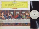 BACH Matthew's Passion   Germany DGG 136 233 White Label Promo RED STEREO 11/61
