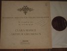 HASKIL GRUMIAUX BEETHOVEN COMPL SONATAS 4LP MINIGROOVE SIGNED AUTOGRAPH HASKIL