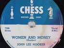 Hear Blues 78 rpm JOHN LEE HOOKER Women And Money CHESS 1562