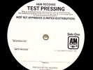 WALL OF VOODOO Test Pressing DARK CONTINENT 12