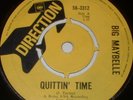 BIG MAYBELLE Quittin' Time 45 1967 DIRECTION 1st Press 