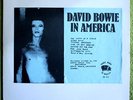 DAVID BOWIE - IN AMERICA - RARE TMOQ