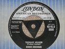 EDDIE COCHRAN. TEENAGE HEAVEN. LONDON 45-HLU 8880.