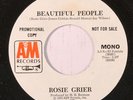 rare Soul 45 ROSIE GRIER beautiful people Listen