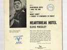 Elvis 1956 Heartbreak Hotel 45rpm USA RCA EPA - 821 gary pepper fan club  VG++