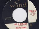MAXINE BROWN One In A Million/AnythingYou Do Is Alright USA Wand WND 1117 ex