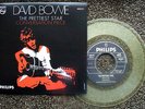 DAVID BOWIE THE PRETTIEST STAR ITALY UNIQUE PS REISSUE CLEAR VINYL NEW