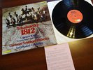 TELARC AUDIOPHILE RECORD LP TCHAIKOVSKY 1812 ERICH KUNZEL OUTSTANDING VINYL NR
