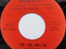 Rare Sweet Soul 45 - Donny Brown ''Fool I Was, Fool I Am'' REBIRTH Listen