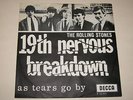 Rolling Stones 19th Nervous Breakdown Rare UK Press Export & Danish PS LISTEN