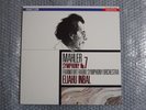 1986 DIGITAL DENON MASTERSONIC ELIAHU INBAL MAHLER SYM.No.7 2LP