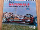 1963 Drag Racing Nationals Stereo Sound Effects LP Hot Rod Indianapolis Raceway