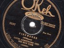 Okeh 8597 LOUIS ARMSTRONG HOT FIVE Fireworks/WEST END BLUES classics 1927