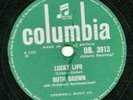  UK RUTH BROWN 78 LUCKY LIPS / MY HEART IS BREAKING OVER YOU DB3913 EX
