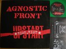 AGNOSTIC FRONT - Riot Riot Upstart LP Green  SKINHEAD Hardcore MADBALL Rancid HC