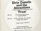 ELVIS COSTELLO TRUST RARE 4 TRACK PROMO 12'' CUSTOM SLEEVE