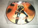 33t picture disc tres  rare de iron maiden promo maiden japan  parfait etat