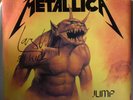 METALLICA Jump in the Fire 12inch 1983 signed by Lars Ulrich + Kirk Hammett