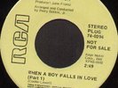 Rare 70's Northern Soul 45 - WILLIE HUTCH (RCA)  *When A Boy Falls in Love*