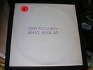 Jimi Hendrix Maui Hawaii Bootleg Yellow Vinyl Trade Mark of Quality
