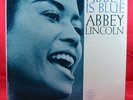 ABBEY LINCOLN Abbey Is Blue LP on RIVERSIDE Mono DG ORIG.