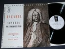 HAENDEL violin piano sonatas Jean FOURNIER DOYEN vega mint- lp