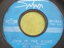 Net Roman Tears From My Eyes /  This Is The Night doo wop group 45 on Sahara