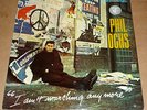 PHIL OCHS I Ain't Marching Anymore LP ELEKTRA 1965 promo PETER LaFARGE-DYLAN
