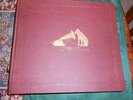 Vintage/Antique RCA Victor His Masters Voice 78 LP Record Album Storage Book