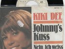 Sg.   -   KIKI DEE  singt deutsch - JOHNNY` S  KUSS  -  weisse Promo